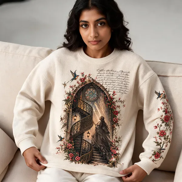 Cream_Cotton_Textured_Relaxed_Fit_Graphic_Sweatshirt_For_Unisex