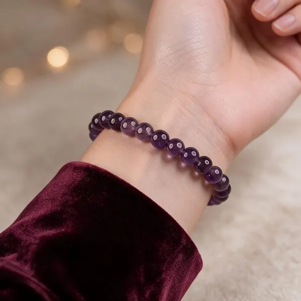 Purple_Amethyst_Crystal_Bracelet_For_Unisex