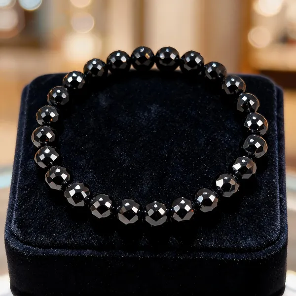 Black_Tourmaline_Crystal_Bracelet_For_Unisex
