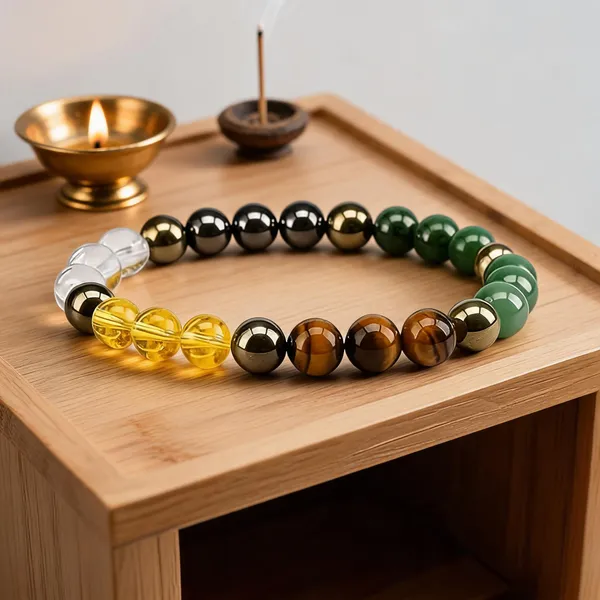 Multicolour_Gemstone_Vastu_Feng_Shui_Bracelet_Decor
