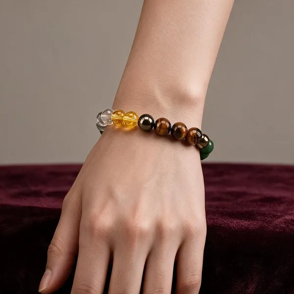 Multicolour_Gemstone_Vastu_Feng_Shui_Bracelet_Decor