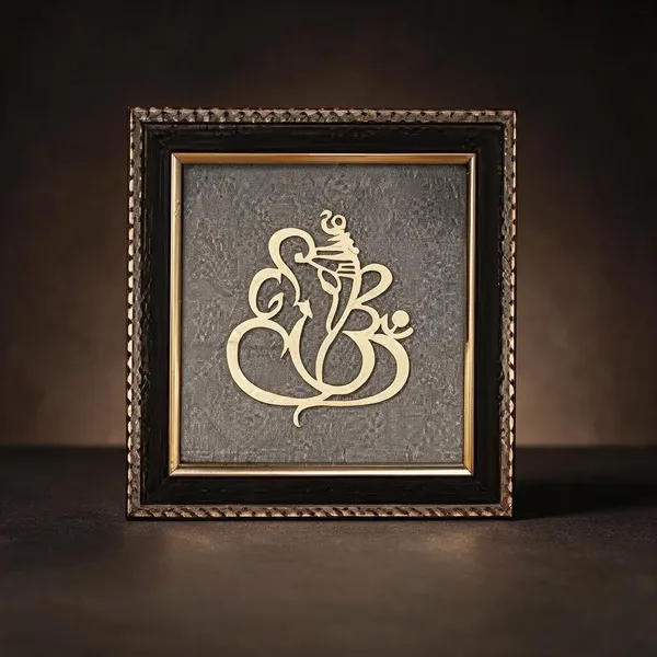 Pyrite_Shri_Kuber_Yantra_Religious_Decor_Frame