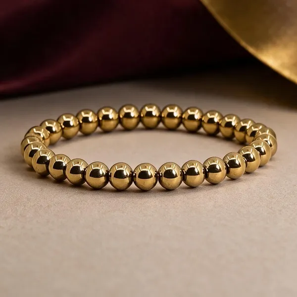 Golden_Pyrite_Crystal_Bracelet_For_Unisex