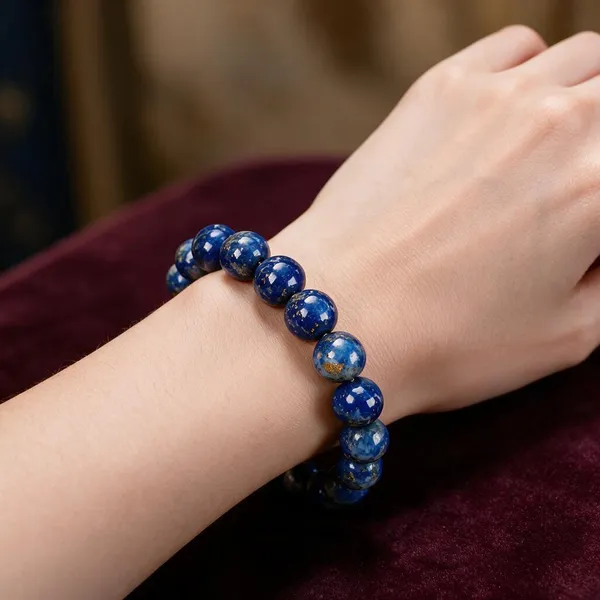 Deep_Blue_Lapis_Lazuli_Crystal_Bracelet_For_Unisex