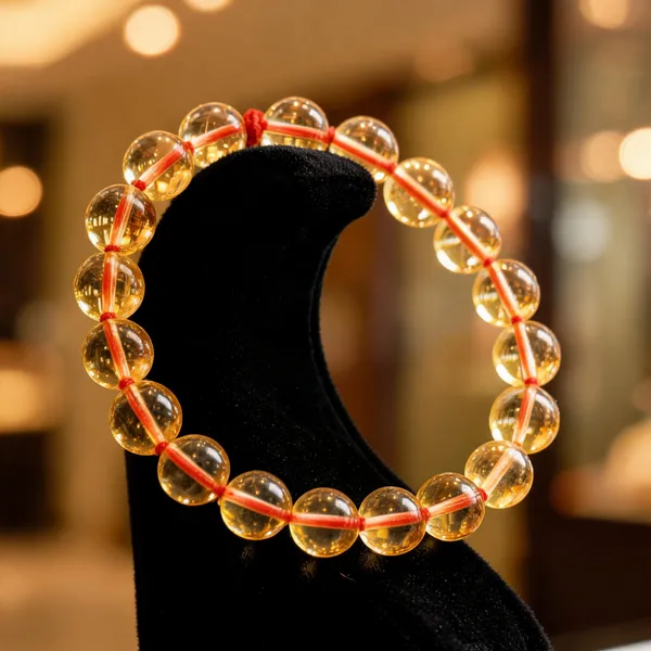 Golden_Pyrite_Crystal_Bracelet_For_Unisex