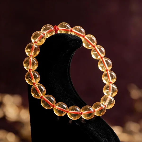 Citrine_Crystal_Bracelet_For_Unisex