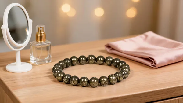 Golden_Pyrite_Bead_Crystal_Bracelet