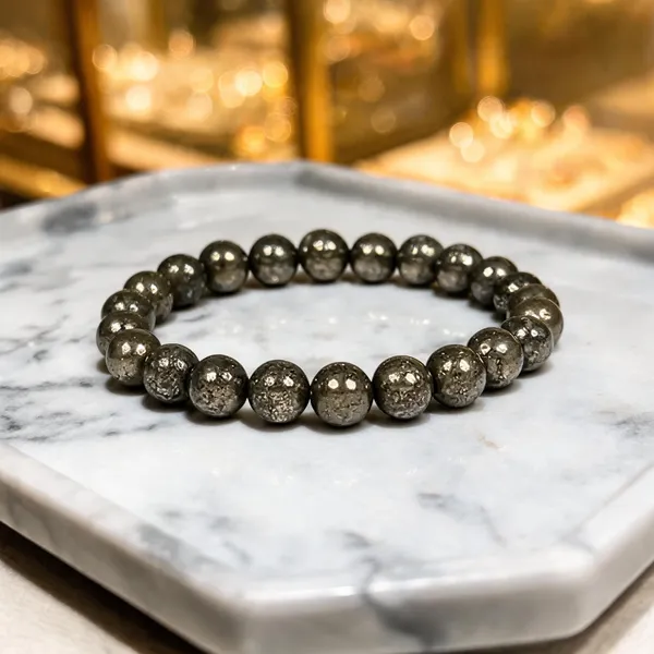 Golden_Pyrite_Bead_Crystal_Bracelet