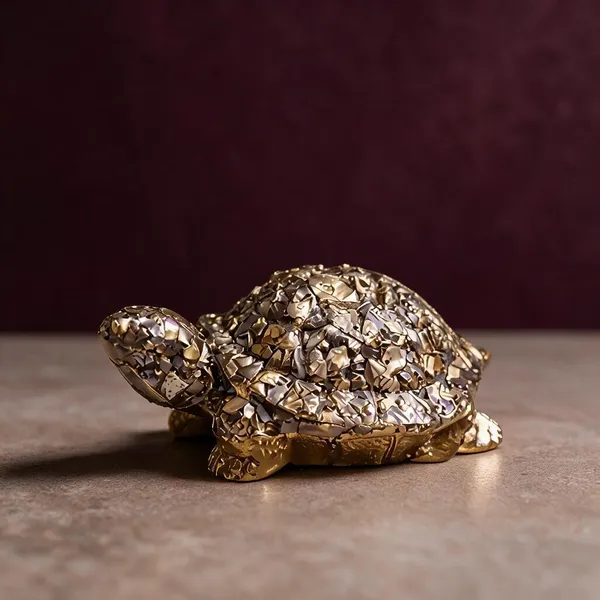 Golden_Pyrite_Hand_Carved_Tortoise_Vastu_Feng_Shui_Figurine
