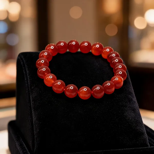 Red_Orange_Carnelian_Bead_Crystal_Bracelet