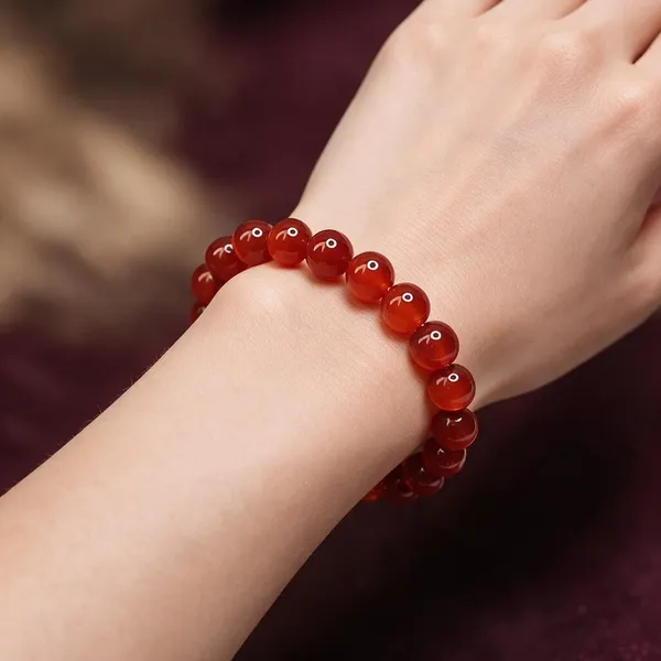Red_Orange_Carnelian_Bead_Crystal_Bracelet