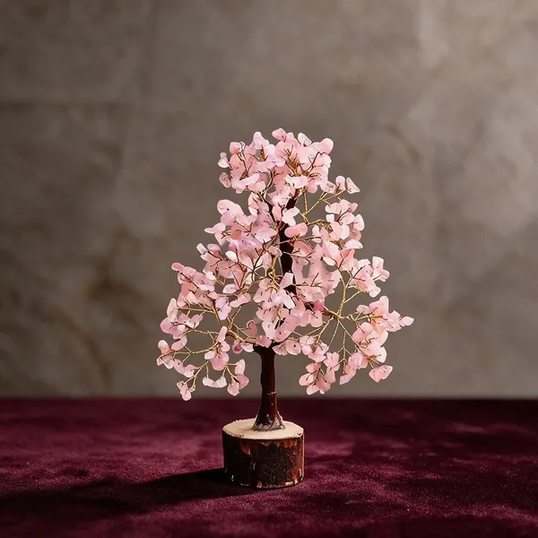 Pink_Rose_Quartz_Crystal_Tree_With_Wooden_Base
