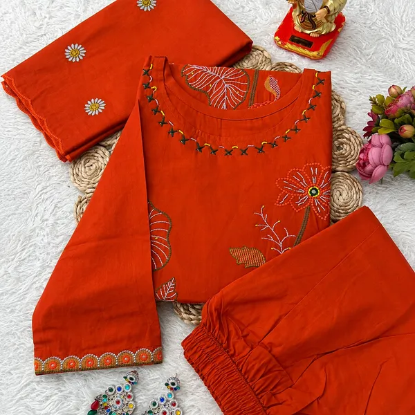 Premium_Pure_Cotton_Embroidered_Kurta_Set_With_Dupatta