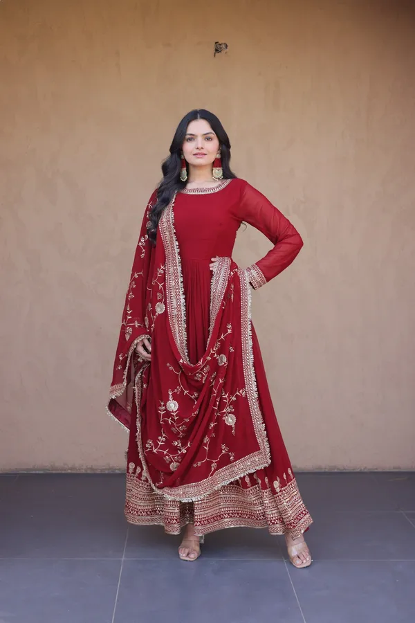 Premium_Designer_Ready_To_Wear_Gown_With_Dupatta_Zari_Sequins_Embroidery
