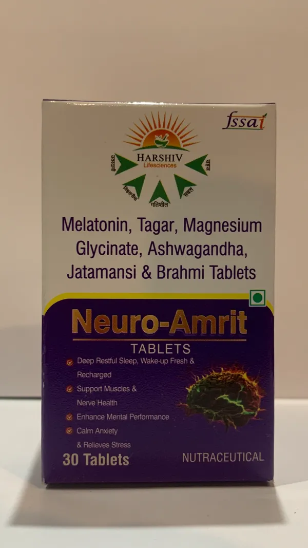 Harshiv_Neuro-Amrit_Melatonin_Herbal_Tablets
