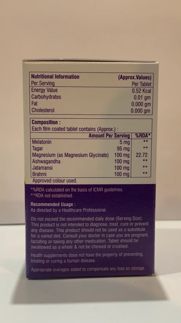 Harshiv_Neuro-Amrit_Melatonin_Herbal_Tablets
