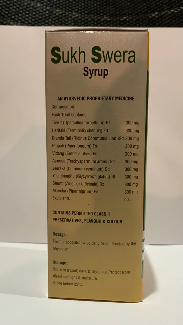 Sukh_Swera_Ayurvedic_Proprietary_Medicine_Syrup