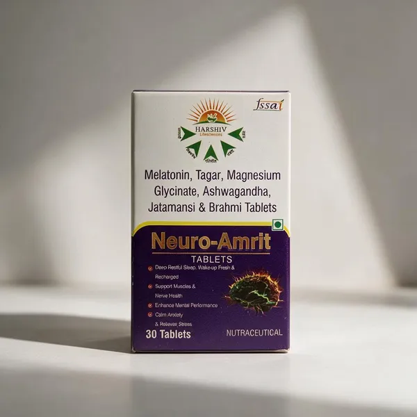 Harshiv_Neuro-Amrit_Melatonin_Herbal_Tablets