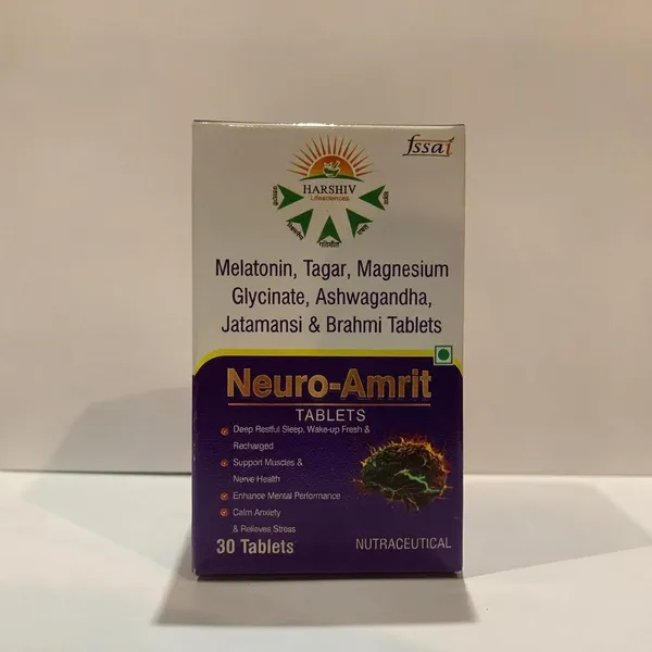 Harshiv_Neuro-Amrit_Melatonin_Herbal_Tablets