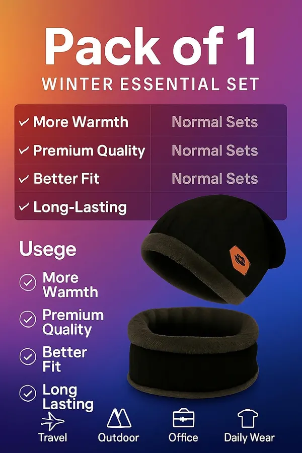 Unisex_Winter_Woolen_Knitted_Beanie_Cap_With_Neck_Warmer_Soft_Fleece_Lined_Double_Layer_Thermal_Hat_For_Men_Women_Stylish_Warm_Cap_For_Cold_Weather_Outdoor_Use_Black_-_Pack_of_2