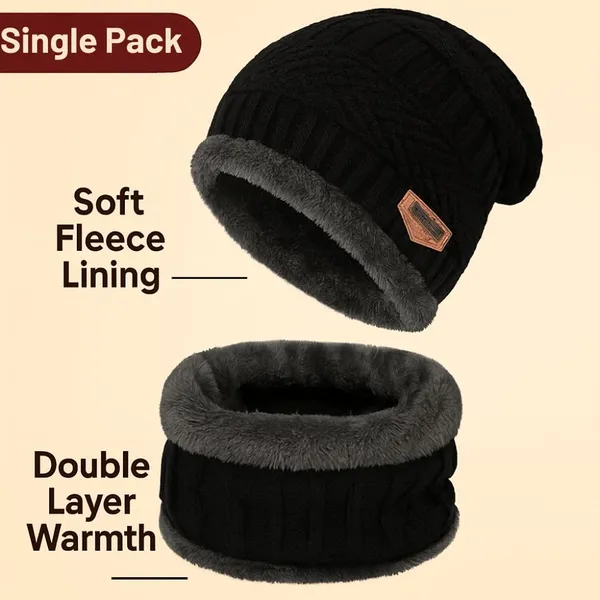 Unisex_Winter_Woolen_Knitted_Beanie_Cap_With_Neck_Warmer_Soft_Fleece_Lined_Double_Layer_Thermal_Hat_For_Men_Women_Stylish_Warm_Cap_For_Cold_Weather_Outdoor_Use_Black_-_Pack_of_2