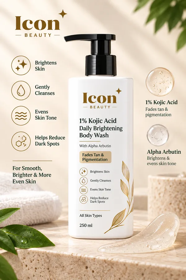 1_Kojic_Acid_Daily_Brightening_Body_Wash_With_Alpha_Arbutin_For_Dark_Spots_Pigmentation