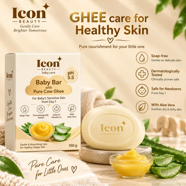Icon_Baby_Nourishing_Bath_Bar_With_Pure_Cow_Ghee_Aloe_Vera_100g