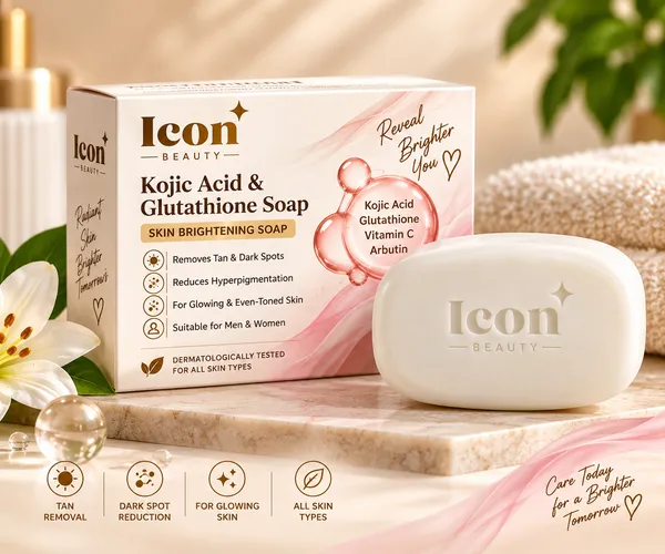 Icon_Kojic_Acid_Glutathione_Brightening_Bath_Soap