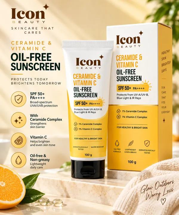 Icon_Oil_Free_Sunscreen_Spf_50_Pa_With_Ceramide_Vitamin_C_Pack_Of_2