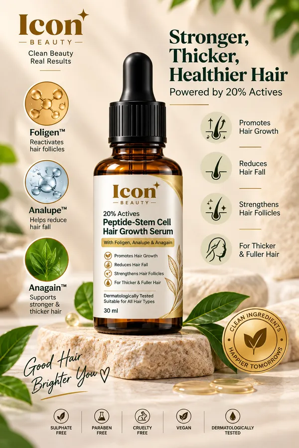 Icon_20_Actives_Peptide_Stem_Cell_Hair_Growth_Serum_With_Foligen_Analupe_Anagain