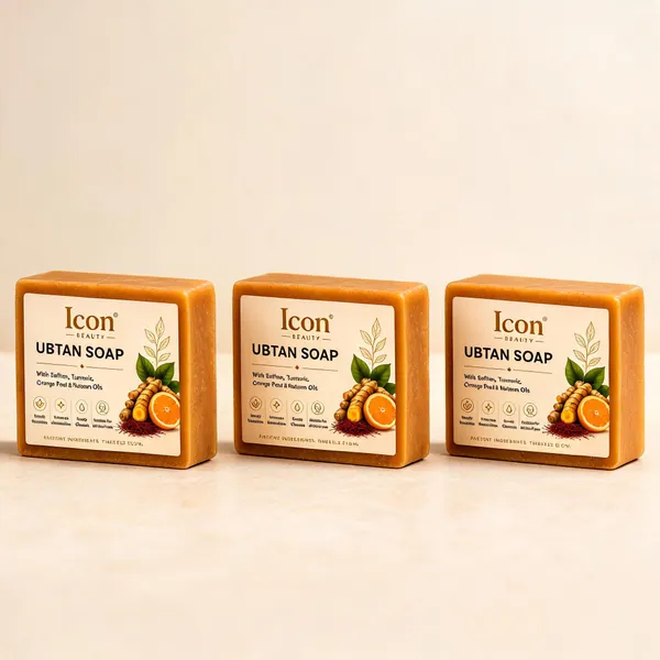 Icon_Turmeric_Saffron_Sandalwood_Ubtan_Soap_-_Pack_of_3