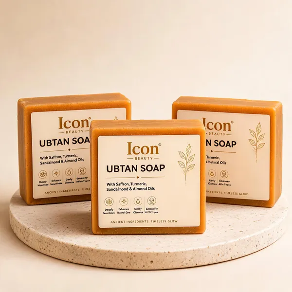 Icon_Turmeric_Saffron_Sandalwood_Ubtan_Soap_-_Pack_of_3