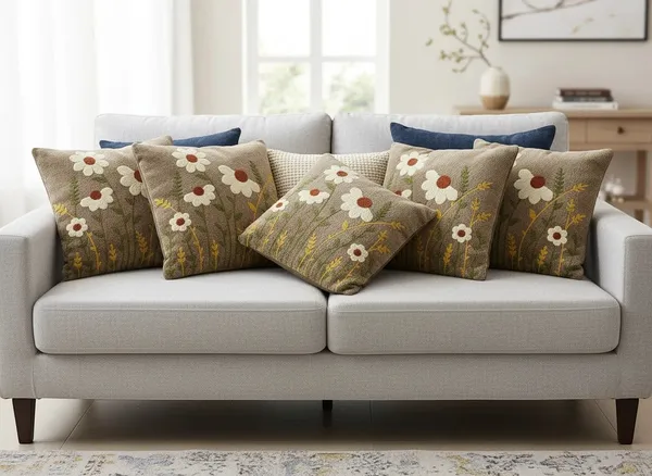 Cotton_Rustic_Floral_Embroidered_Brown_Cushion_Cover_Set_Of_5