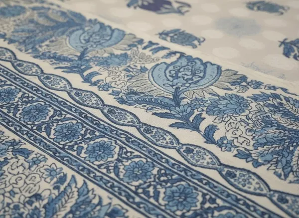Cotton_Jaipuri_Hand_Block_Print_Blue_Double_Bedsheet_Set