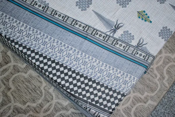 Cotton_Jaipuri_Block_Print_Peacock_White_Double_Bedsheet_Set