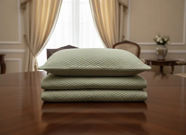 Sage_Green_Quilted_Chevron_Cotton_Bedcover_Set_(King)
