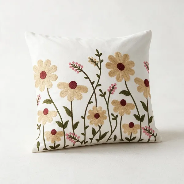 Ivory_Mustard_Wildflower_Embroidered_Cotton_Cushion_Cover