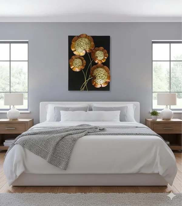 Bharat_Art_Metal_Iron_Jali_4_Leaf_On_Bord_Decorative_Wall_Hanging_Wall_Decor_For_Home_Living_Room_Bedroom_Hotels_Office_Cafe_Etc_Multicolor_15_X_3_X_20_Inch