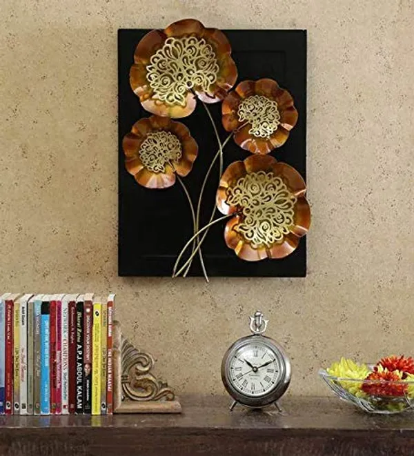 Bharat_Art_Metal_Iron_Jali_4_Leaf_On_Bord_Decorative_Wall_Hanging_Wall_Decor_For_Home_Living_Room_Bedroom_Hotels_Office_Cafe_Etc_Multicolor_15_X_3_X_20_Inch