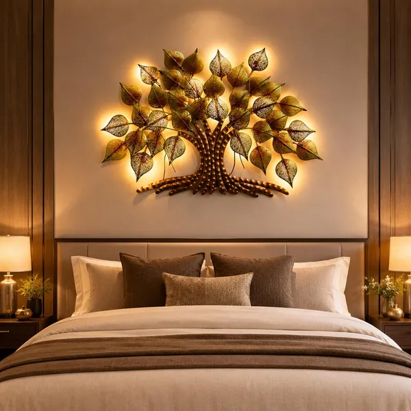 Ind_Decor_Big_Tree_Metal_Wall_Art_With_Led_Light_Handcrafted_Iron_Tree_Wall_Hanging_For_Living_Room_Bedroom_Hall_Office_Pan_Tree_Wd049_Size_36_2_24_Inch_Wd049