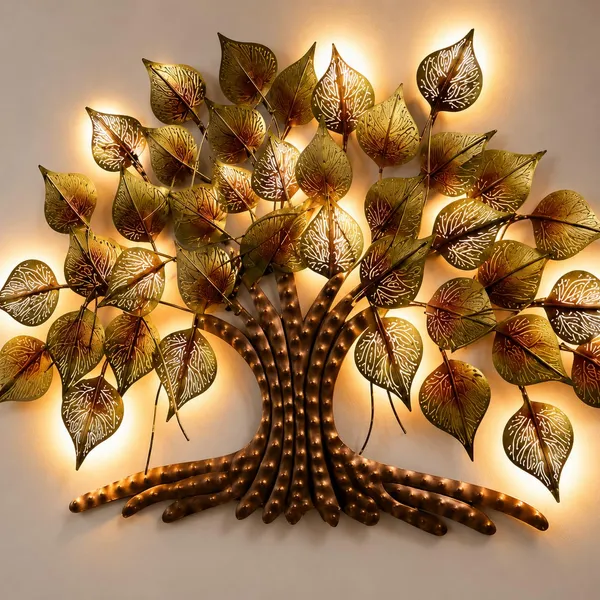 Ind_Decor_Big_Tree_Metal_Wall_Art_With_Led_Light_Handcrafted_Iron_Tree_Wall_Hanging_For_Living_Room_Bedroom_Hall_Office_Pan_Tree_Wd049_Size_36_2_24_Inch_Wd049