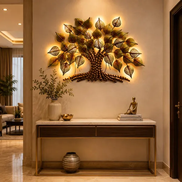 Ind_Decor_Big_Tree_Metal_Wall_Art_With_Led_Light_Handcrafted_Iron_Tree_Wall_Hanging_For_Living_Room_Bedroom_Hall_Office_Pan_Tree_Wd049_Size_36_2_24_Inch_Wd049
