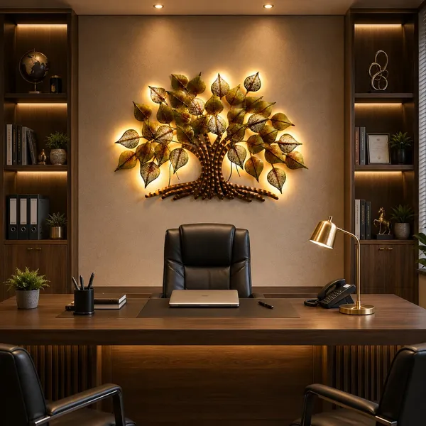 Ind_Decor_Big_Tree_Metal_Wall_Art_With_Led_Light_Handcrafted_Iron_Tree_Wall_Hanging_For_Living_Room_Bedroom_Hall_Office_Pan_Tree_Wd049_Size_36_2_24_Inch_Wd049