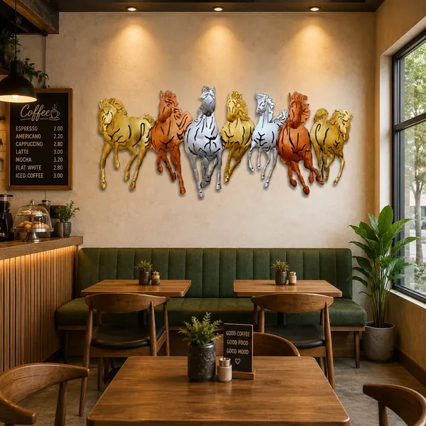Ind_Decor_Metal_Iron_7_Horse_Cutting_Medium_Multi_B_Decorative_Wall_Art_Sculpture_For_Home_Living_Room_Bedroom_Hotels_Office_Cafe_Multicolor_42_X_2_X_17_Inch_W185_B