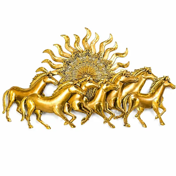 Ind_Decor_Carly_7_Horses_Gold_Wall_Art_Vastu_Decorative_Metal_Wall_Hanging_Sculpture_For_Living_Room_Bedroom_Office_Elegant_Sunrise_Design_With_Led_Lighting_36_X_2_X_20_Inch_W153_A