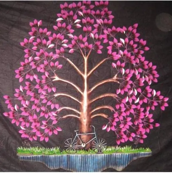 Ind_Decor_Luxury_Handcrafted_Metal_Tree_Wall_Art_With_Led_Lighting_Elegant_Iron_Tree_Wall_Decor_For_Living_Room_Bedroom_Hall_Office_Foyer_Pesto_Tree_Pink_31_X_2_X_40_Inch_Wd056_A