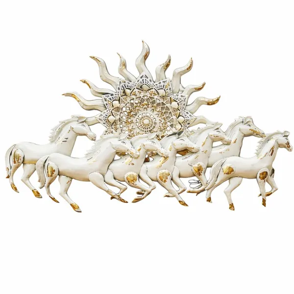 Ind_Decor_Carly_7_Horses_White_Wall_Art_Vastu_Decorative_Metal_Wall_Hanging_Sculpture_For_Living_Room_Bedroom_Office_Elegant_Sunrise_Design_With_Led_Lighting_36_X_2_X_20_Inch_W153_B