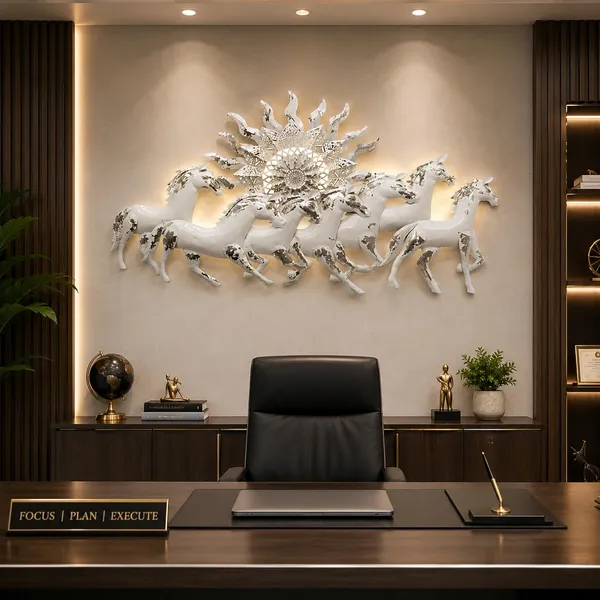 Ind_Decor_Carly_7_Horses_White_Wall_Art_Vastu_Decorative_Metal_Wall_Hanging_Sculpture_For_Living_Room_Bedroom_Office_Elegant_Sunrise_Design_With_Led_Lighting_46_X_2_X_26_Inch_W167_B