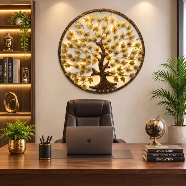 Ind_Decor_Metal_Iron_Wall_Art_Decor_For_Home_Bedroom_Living_Room_Cafe_Interior_Decorative_Elegant_Wall_Hanging_Sculpture_With_Led_Light_Gift_Item_Mapple_Tree_In_Ring_40x2x40_Inch_W281