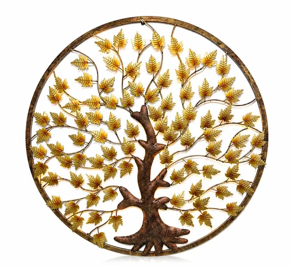 Ind_Decor_Metal_Iron_Wall_Art_Decor_For_Home_Bedroom_Living_Room_Cafe_Interior_Decorative_Elegant_Wall_Hanging_Sculpture_With_Led_Light_Gift_Item_Mapple_Tree_In_Ring_40x2x40_Inch_W281